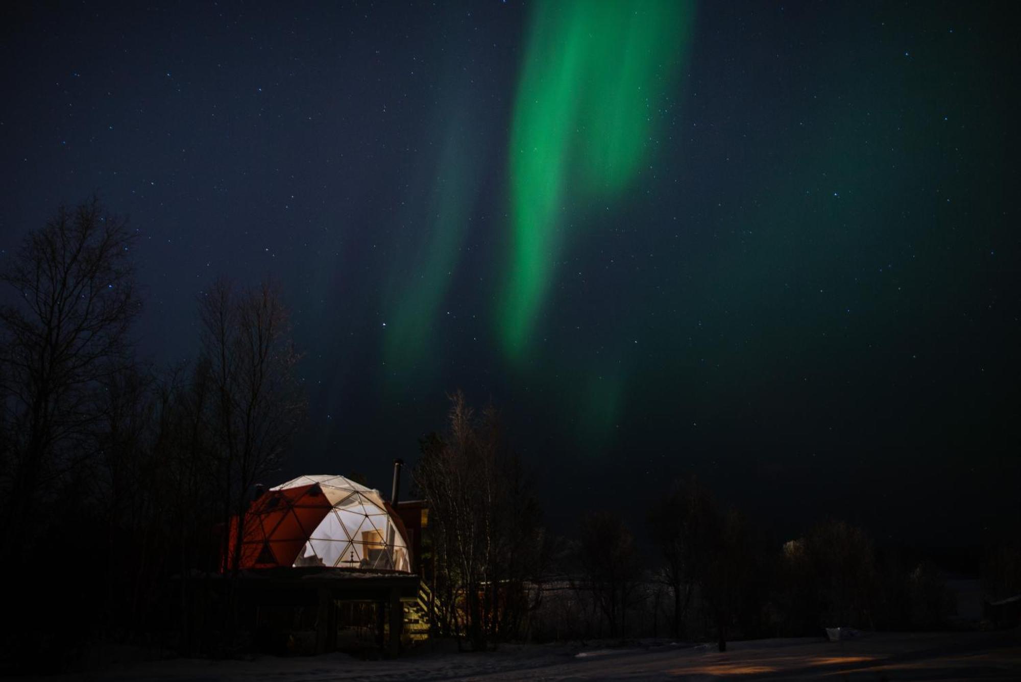 Aera - Glass Cabins Tromsø Exterior foto